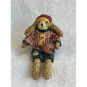 Enesco Bring the Crackers and Meet Me at the‎ Superbowl Bear Figurine Collection